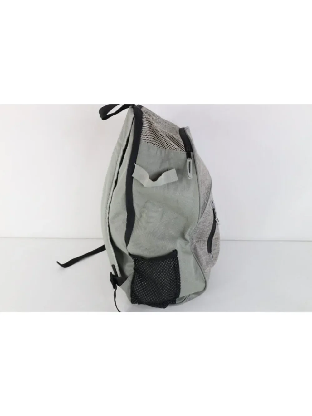 Vintage Franklin x MLB Baseball Distressed Travel Bat Holder Backpack Bag Gray